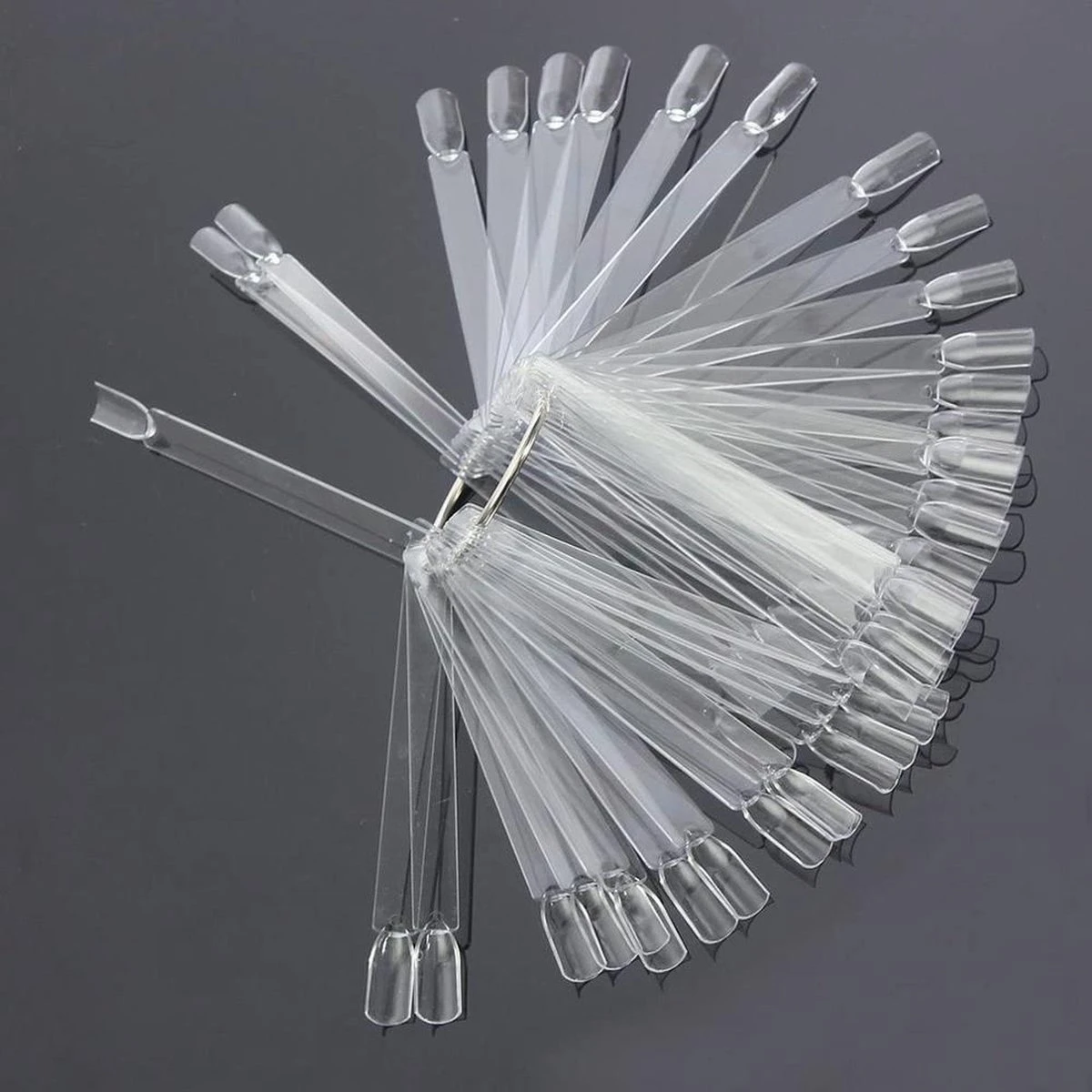 Merkloos Nagel Display - Nagel Waaier - Nagellak Waaier - Nagelwaaier - Set Van 50 Op Ring 3 Merkloos Nagel Display - Nagel Waaier - Nagellak Waaier - Nagelwaaier - Set Van 50 Op Ring - Afbeelding 3