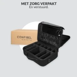 Cosmetica Koffer - Make-up Koffer Met Verstelbare Vakken - Visagie En Nagelstyliste Beauty Koffer - 40x30x14CM 20 Cosmetica Koffer - Make-up Koffer Met Verstelbare Vakken - Visagie En Nagelstyliste Beauty Koffer - 40x30x14CM -Cosmetica Winkel 1200x1200 2629