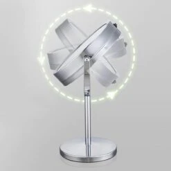 A&K Make Up Spiegel Met Ringverlichting | LED Verlichting | Scheerspiegel - Zilver -Cosmetica Winkel 1200x1200 2770