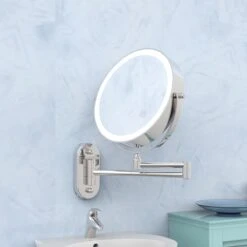 360° Draaibaar LED Scheerspiegel Met 5X Vergroting - 3 Lichtstanden - Dimstanden - Badkamerspiegel Met Natuurlijk Licht - Make-up Spiegel - Draadloos - Werkt Op Batterijen 15 360° Draaibaar LED Scheerspiegel Met 5X Vergroting - 3 Lichtstanden - Dimstanden - Badkamerspiegel Met Natuurlijk Licht - Make-up Spiegel - Draadloos - Werkt Op Batterijen -Cosmetica Winkel 1200x1200 2802