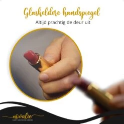 Novalie Hollywood Spiegel Met Verlichting - 65 Cm X 50 Cm - Make Up Spiegel Met Led Lampen – Visagie – Dimbaar / 3 Lichtstanden – Voor Hem / Haar Cadeau – 10x Vergroting – Met Tru-Daylight Verlichting – Wit -Cosmetica Winkel 1200x1200 2835