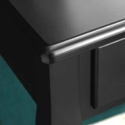 Merkloos Kaptafel, Kaptafel Met Grote Spiegel Zonder Frame, Toilettafel, Kaptafel, Voor Make-up, Gewatteerde Kruk, 5 Laden, Verplaatsbare Opbergdoos, Zwart RDT25BK -Cosmetica Winkel 1200x1200 2853