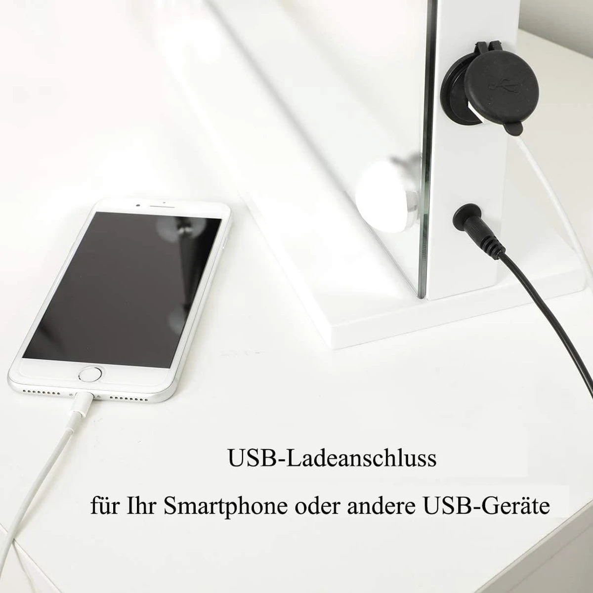 Merkloos Luxe Make Up Spiegel – Make Up Mirror – Kaptafel – Vrouwen Accessiores Cadeau 3 Merkloos Luxe Make Up Spiegel – Make Up Mirror – Kaptafel – Vrouwen Accessiores Cadeau - Afbeelding 3