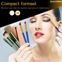 Beautious® Make Up Organizer - Beauty Organizer - Kwastenhouder - Compact - Siliconen - Khaki 13 Beautious® Make Up Organizer - Beauty Organizer - Kwastenhouder - Compact - Siliconen - Khaki -Cosmetica Winkel 1200x1200 2998