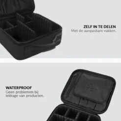 Cosmetica Koffer - Make-up Koffer Met Verstelbare Vakken - Visagie En Nagelstyliste Beauty Koffer - 26x23x9CM 25 Cosmetica Koffer - Make-up Koffer Met Verstelbare Vakken - Visagie En Nagelstyliste Beauty Koffer - 26x23x9CM -Cosmetica Winkel 1200x1200 3087