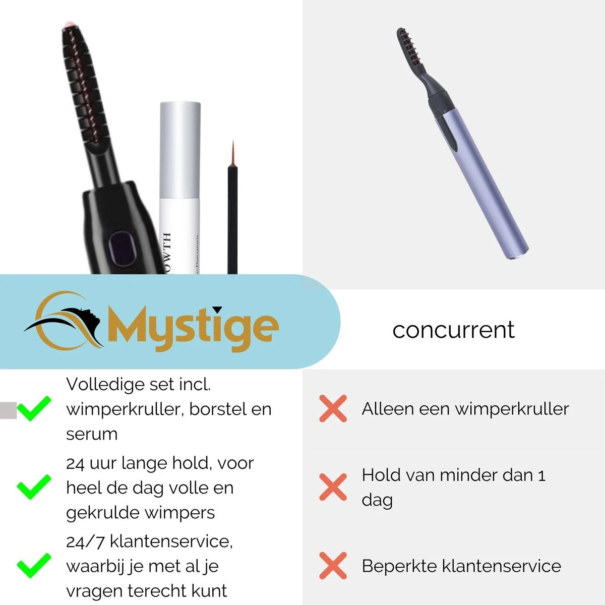 3-Delige Elektrische Wimperkruller Set – Incl. Wimperserum & Wimperborstel – Wimperlifting Set – Lash Lift – Lange, Gekrulde En Volle Wimpers – Eyelash Curler 8 3-Delige Elektrische Wimperkruller Set – Incl. Wimperserum & Wimperborstel – Wimperlifting Set – Lash Lift – Lange, Gekrulde En Volle Wimpers – Eyelash Curler - Afbeelding 8