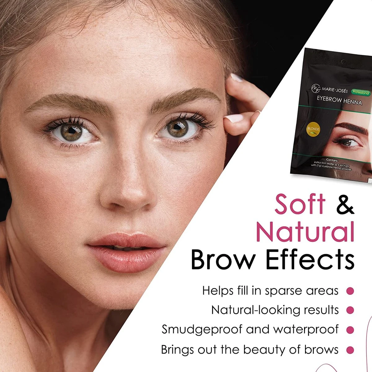 Henna Wenkbrauwverf Blond | Henna Brows |Geschikt Voor Minstens 25 Toepassingen 2 Henna Wenkbrauwverf Blond | Henna Brows |Geschikt Voor Minstens 25 Toepassingen - Afbeelding 2