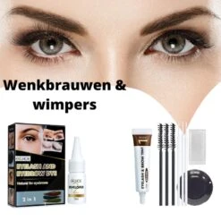 2 In 1 - Henna Wenkbrauwverf En Wimperverf - Bruin - Henna Brows - DIY Henna Brows Kit - Starterspakket -Cosmetica Winkel 1200x1200 606