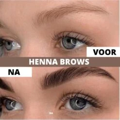 2 In 1 - Henna Wenkbrauwverf En Wimperverf - Bruin - Henna Brows - DIY Henna Brows Kit - Starterspakket -Cosmetica Winkel 1200x1200 607