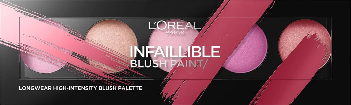 L'Oréal Paris Infaillible Blush Paint - 01 Pink - Blush Palet 1 L'Oréal Paris Infaillible Blush Paint - 01 Pink - Blush Palet