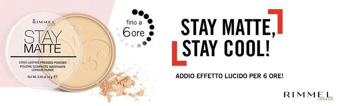 Rimmel London Stay Matte Pressed Powder - 005 Silky Beige 12 Rimmel London Stay Matte Pressed Powder - 005 Silky Beige - Afbeelding 12