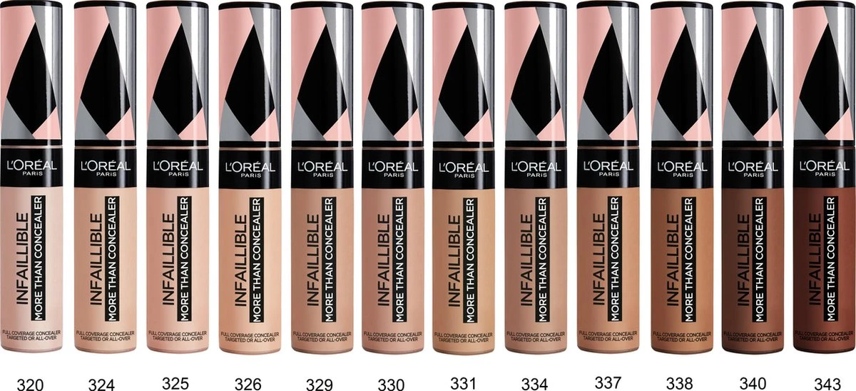 L'Oréal Paris Infaillible More Than Concealer - 324 Oatmeal - Dekkend 7 L'Oréal Paris Infaillible More Than Concealer - 324 Oatmeal - Dekkend - Afbeelding 7