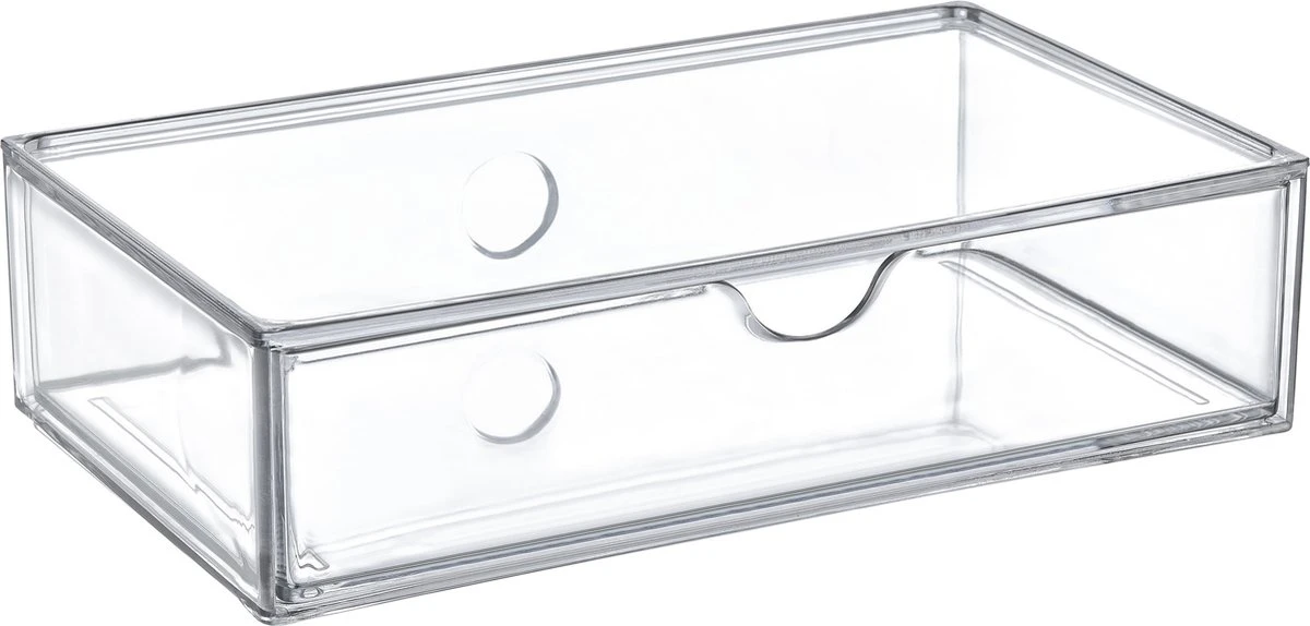 Box Up Make-Up Lade Organizer - Lade Module - Modulair - Transparant 2 Box Up Make-Up Lade Organizer - Lade Module - Modulair - Transparant - Afbeelding 2