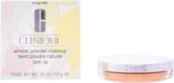 Clinique Almost Powder SPF 15 - Light - Make-uppoeder 22 Clinique Almost Powder SPF 15 - Light - Make-uppoeder -Cosmetica Winkel 1200x577 4