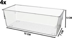 Waal® Lade Organizer (set Van 13 Bakjes) - Lade Verdeler - Keuken - Kantoor - Make-up - Bureau - Transparant -Cosmetica Winkel 1200x632 1