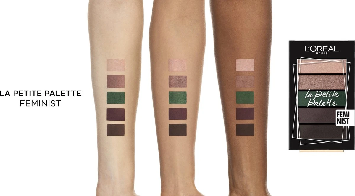 L'Oréal Paris La Petite Palette Oogschaduw - 05 Feminist 11 L'Oréal Paris La Petite Palette Oogschaduw - 05 Feminist - Afbeelding 11