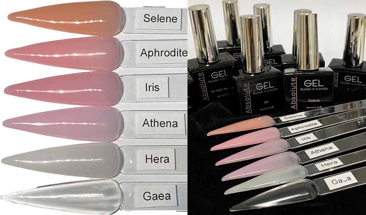 Gellex - Absolute Builder Gel In A Bottle - Athena 15ml - Gellak - Gel Nagellak- Gel Nagels 2 Gellex - Absolute Builder Gel In A Bottle - Athena 15ml - Gellak - Gel Nagellak- Gel Nagels - Afbeelding 2