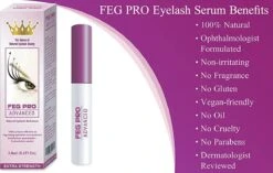 Merkloos FEG Pro Geavanceerde Wimpeserum | Wimper Groei Booster | Wimper Behandelingen | Serum Enhancer | Originele Feg Eyelash Enhancer Eyelash Serum Eyebrow Enhancer Eyebrow Serum -Cosmetica Winkel 1200x764 1