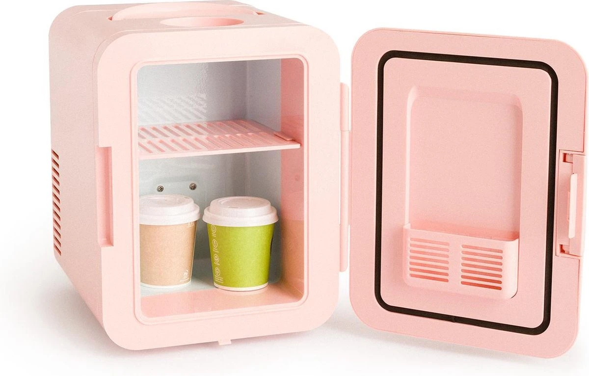 CREATE KOELKAST MINI BOX - Minikoelkast Voor Cosmetica 4L - Koud En Warm - Pastel Roze 3 CREATE KOELKAST MINI BOX - Minikoelkast Voor Cosmetica 4L - Koud En Warm - Pastel Roze - Afbeelding 3