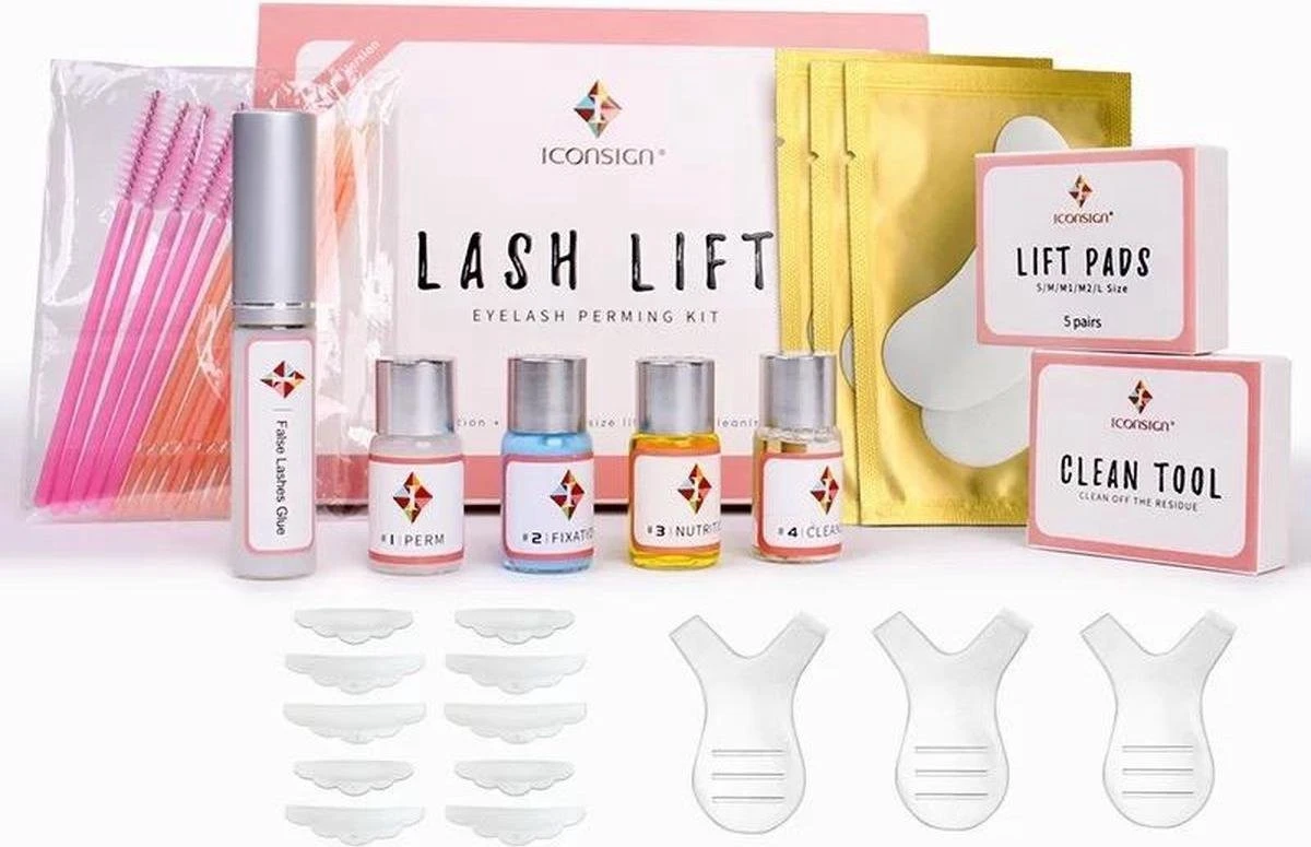 Iconsign Lash Lift - Professionele Set - 25-Delig 1 Iconsign Lash Lift - Professionele Set - 25-Delig