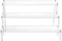 QWORK 3-laags Acryl Displaystandaard, Transparant Acryl Display Riser Plank Voor Figuren, Sieraden, Cupcake, Lippenstift, Nagellak, Kruiden, 30x21x15cm 15 QWORK 3-laags Acryl Displaystandaard, Transparant Acryl Display Riser Plank Voor Figuren, Sieraden, Cupcake, Lippenstift, Nagellak, Kruiden, 30x21x15cm -Cosmetica Winkel 1200x786 2