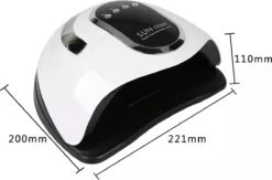 280 Watt UV LED Lamp Nagels - 66 Leds - SUN X10 MAX - Nagel UV Lamp - Gellak Lamp - Nagellamp - Nagellamp Led - Nagellamp Voor Gel Nagellak - Nagellamp Led Uv - Nagellamp Uv - Nagellamp Gelnagels - Gellak - Nageldroger -Cosmetica Winkel 1200x791 3