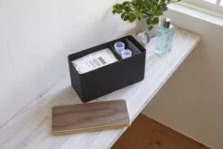 Yamazaki Opbergbox Make Up - Sanitair - Zwart -Cosmetica Winkel 1200x800 66