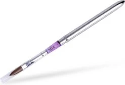 Merkloos Kwalitatieve Acryl Penseel - Nageldecoratie Pen - #8 Pink Diamond