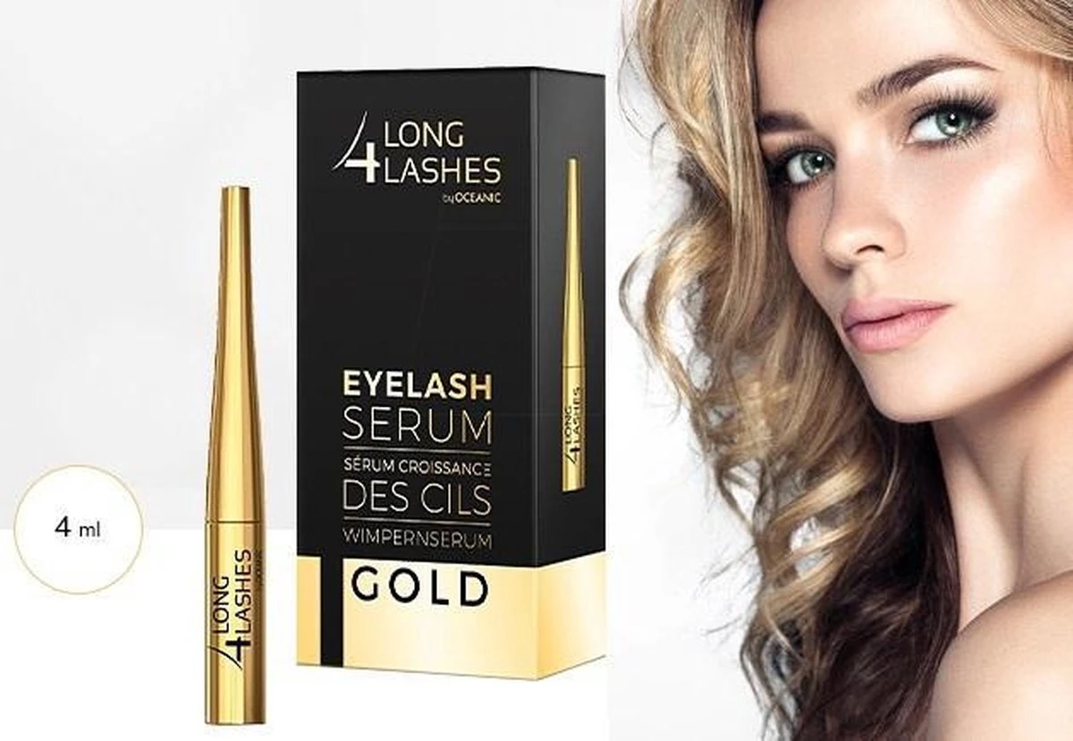 Oceanic Long4Lashes Gold Eyelash Wimpernserum 4 Ml 1 Oceanic Long4Lashes Gold Eyelash Wimpernserum 4 Ml