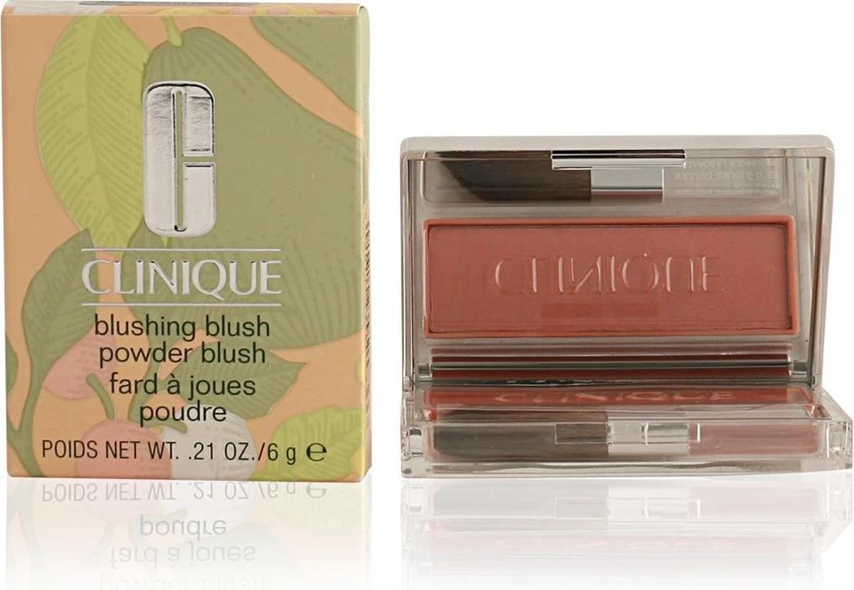 Clinique Blushing Blush Powder Blush - 107 Sunset Glow 16 Clinique Blushing Blush Powder Blush - 107 Sunset Glow - Afbeelding 16