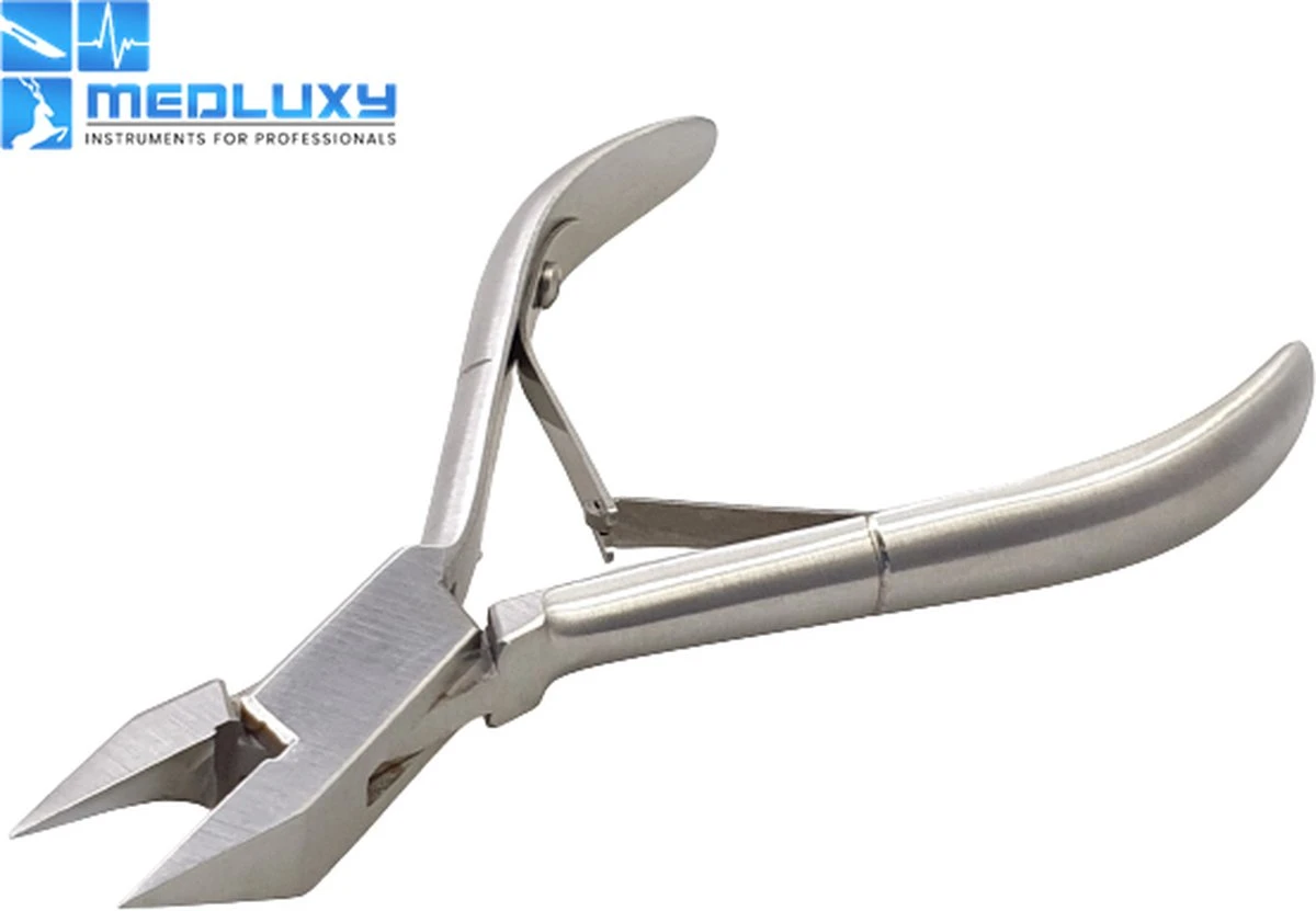 MEDLUXY - Nageltang - Hoektang ( Ingegroeide Nagels , Nagelhoekjes ) Spits Rechte Bek - Nagelknipper - 13 Cm 5 MEDLUXY - Nageltang - Hoektang ( Ingegroeide Nagels , Nagelhoekjes ) Spits Rechte Bek - Nagelknipper - 13 Cm - Afbeelding 5