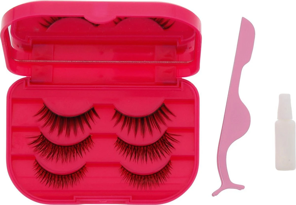 Wake Up And Make Up Wimpers Set - Lashes - Nepwimpers - Valse Wimpers - Eyelashes - Magnetic Lashes - Magneet Wimpers - Fake Lashes - Magnetische Eyeliner - Nepwimpers Met Lijm - Wimperlijm - 3D Wimpers - 2 Wake Up And Make Up Wimpers Set - Lashes - Nepwimpers - Valse Wimpers - Eyelashes - Magnetic Lashes - Magneet Wimpers - Fake Lashes - Magnetische Eyeliner - Nepwimpers Met Lijm - Wimperlijm - 3D Wimpers - - Afbeelding 2