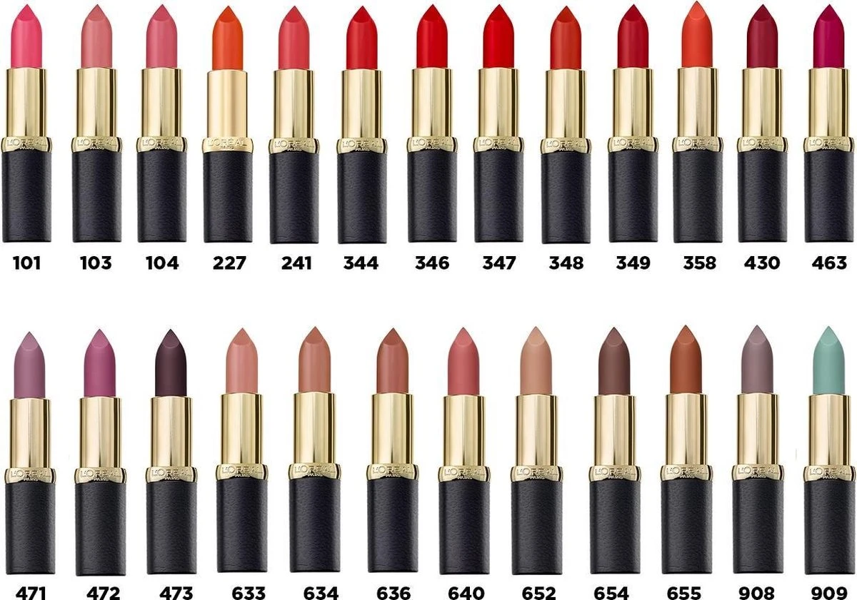 L'Oréal Paris Color Riche Matte Lippenstift - 655 Copper Clutch 7 L'Oréal Paris Color Riche Matte Lippenstift - 655 Copper Clutch - Afbeelding 7