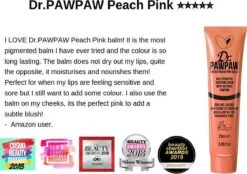 Dr. PAWPAW - Tinted Peach Pink Balm -Cosmetica Winkel 1200x844