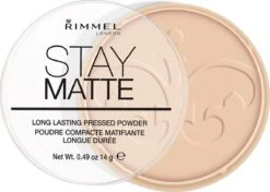 Rimmel London Stay Matte Pressed Powder - 003 Peach Glow -Cosmetica Winkel 1200x853 2