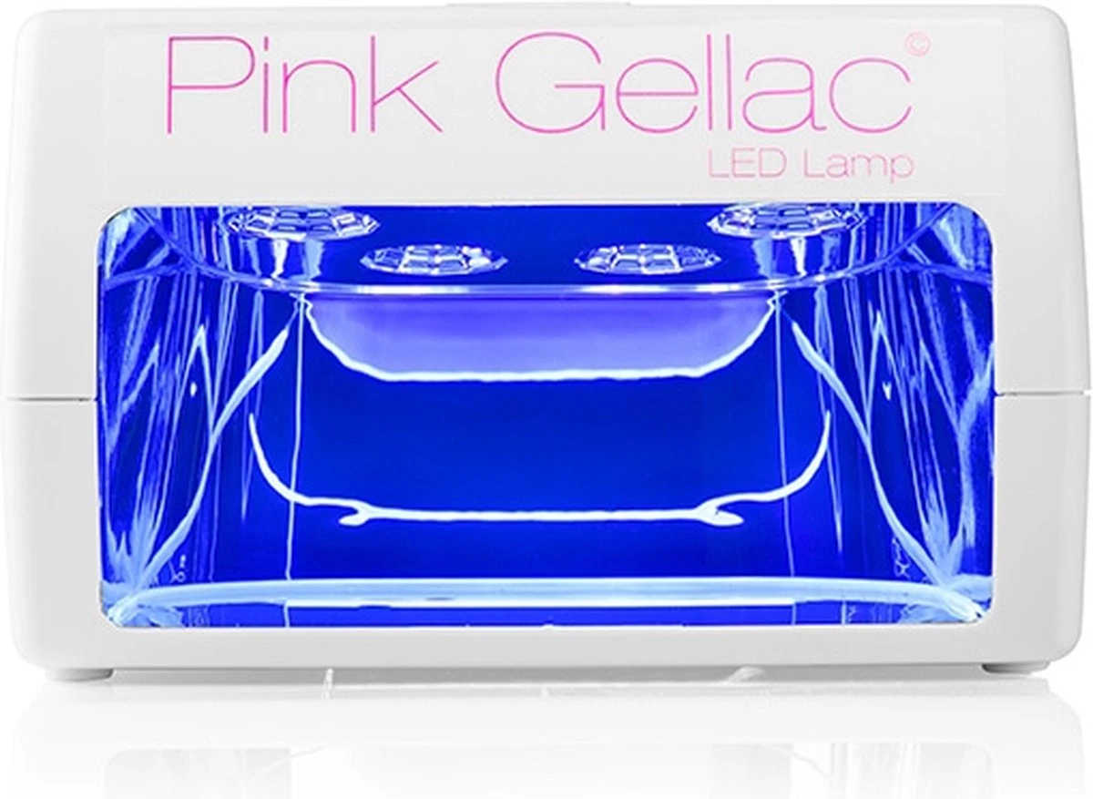 Pink Gellac - LED Lamp - Nageldroger Voor Gellak - Wit - Met Timer 1 Pink Gellac - LED Lamp - Nageldroger Voor Gellak - Wit - Met Timer