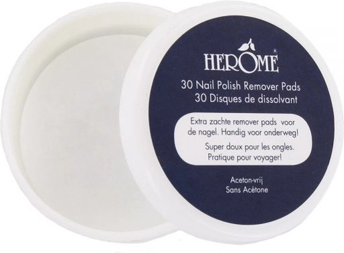 Herome Nagellakremover Pads - Nagellakverwijderaar Pads - Acetonvrij, Mild Reinigend En Droogt Niet Uit - Handig Voor Onderweg Travelsize- 30 Pads 11 Herome Nagellakremover Pads - Nagellakverwijderaar Pads - Acetonvrij, Mild Reinigend En Droogt Niet Uit - Handig Voor Onderweg Travelsize- 30 Pads - Afbeelding 11