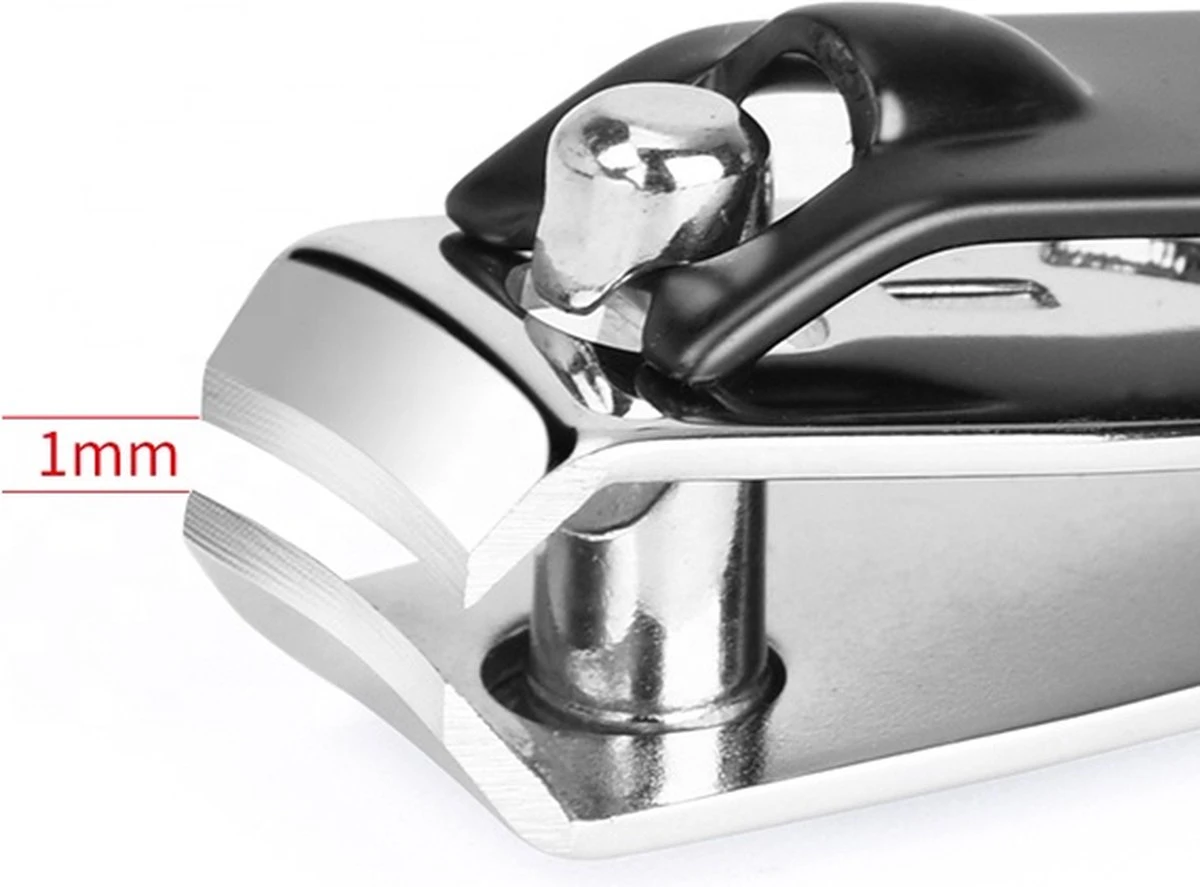 Medies - Nagelschaar 9 Cm En Kleine Nagelknipper Met Vijl 6 Cm | Nagelschaar | Nagelknipper | Nagelschaartje | Nagelverzorging - Zwart 2 Medies - Nagelschaar 9 Cm En Kleine Nagelknipper Met Vijl 6 Cm | Nagelschaar | Nagelknipper | Nagelschaartje | Nagelverzorging - Zwart - Afbeelding 2