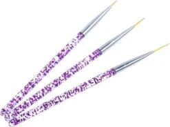 GUAPÀ - Nail Art Penselen Set Paars - 3 Stuks - High Quality Gel & Nail Art Brush 6 GUAPÀ - Nail Art Penselen Set Paars - 3 Stuks - High Quality Gel & Nail Art Brush -Cosmetica Winkel 1200x895 6