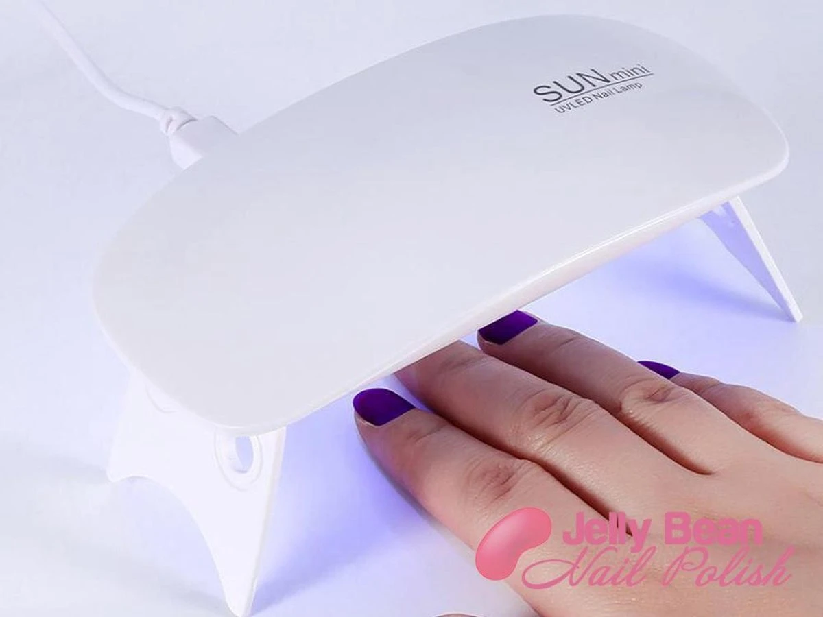 Jelly Bean Nail Polish UV Lamp 6W - Sun Mini 6W 6 Leds - Premium UV Nagellamp Voor Gel Nagellak 2 Jelly Bean Nail Polish UV Lamp 6W - Sun Mini 6W 6 Leds - Premium UV Nagellamp Voor Gel Nagellak - Afbeelding 2