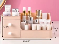 Make-Up Organizer - Cosmetica - Opbergdoos - Roze - Nagellak - Creme - Sieraden - Pennenbakje - Bureau - Organizers - Make Up -Cosmetica Winkel 1200x901 14