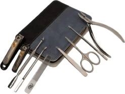 Skeraxo 8-delige Luxe Verschillende Tools - Professioneel Manicure Set & Pedicureset Met Nagelvijl & Nageltang – Behandeling Nagels En Huid -Cosmetica Winkel 1200x901 8