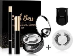 Magnetische Wimpers - 3 Paar - Luxe Set Inc. Eyeliner, Mascara, Kruller