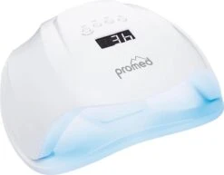 Promed UVL-54 , Allround UV / LED Lamp Voor Nagels, Incl. Infrarood Sensor En Timer. Met High-Definition-LED's, Voorzien Van ' Anti-Heat-Funktion ' / ' Painless Function'' En Dual Power Systeem.