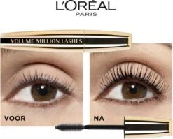 L’Oréal Paris - Volume Million Lashes - Zwart - Volume Mascara - 10.7 Ml 17 L’Oréal Paris - Volume Million Lashes - Zwart - Volume Mascara - 10.7 Ml -Cosmetica Winkel 1200x965