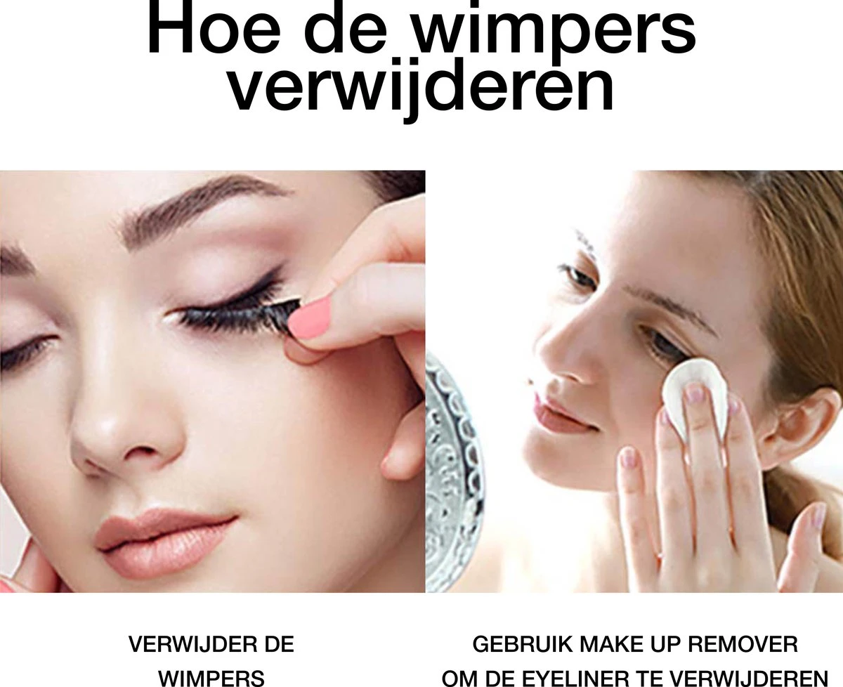 Merkloos Magnetische Wimpers - Katten Oog - Magnetische Nep Wimpers Met 2 Magnetic Eyeliners En Applicator - Valse Wimpers - Magnetic Lashes - Magnetische Wimpers Set 5 Merkloos Magnetische Wimpers - Katten Oog - Magnetische Nep Wimpers Met 2 Magnetic Eyeliners En Applicator - Valse Wimpers - Magnetic Lashes - Magnetische Wimpers Set - Afbeelding 5