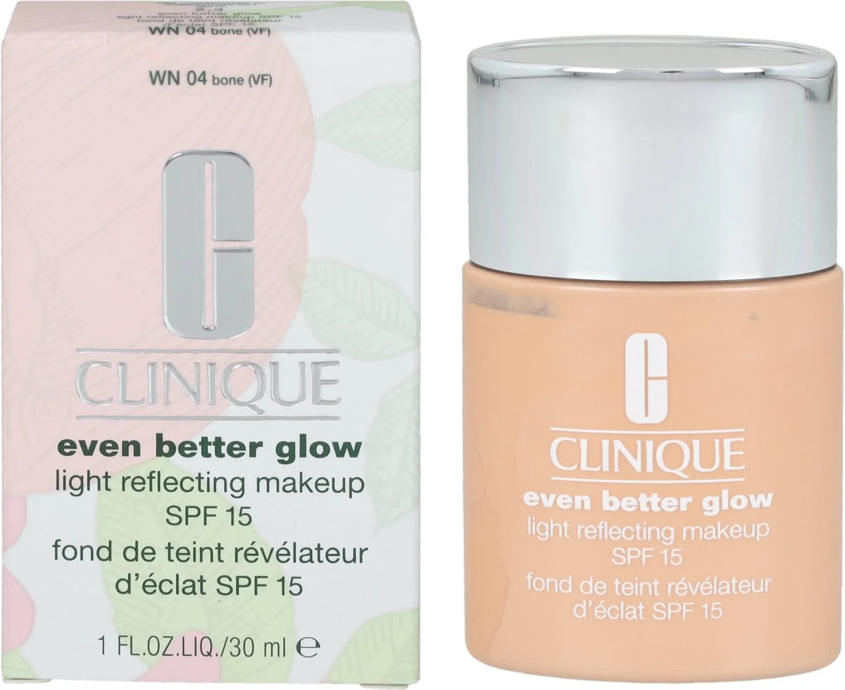 Clinique Even Better Glow Foundation - WN04 Bone 7 Clinique Even Better Glow Foundation - WN04 Bone - Afbeelding 7