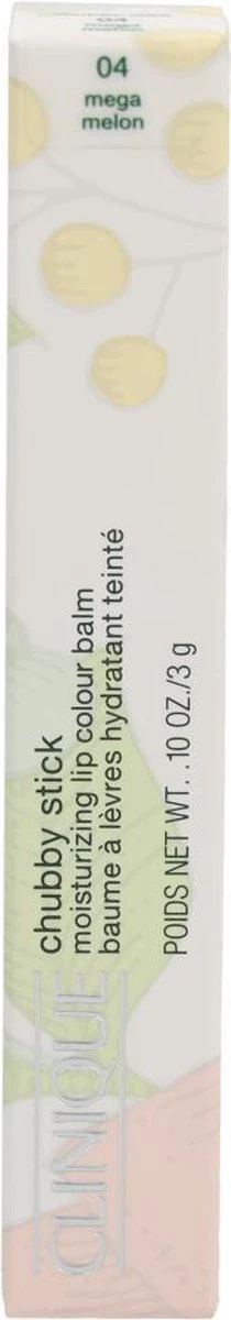 Clinique Chubby Stick Moisturizing Lip Colour Balm - Mega Melon 4 Clinique Chubby Stick Moisturizing Lip Colour Balm - Mega Melon - Afbeelding 4