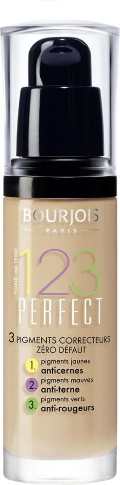 Bourjois 123 Perfect Foundation - 53 Beige Clair -Cosmetica Winkel 299x1200 5