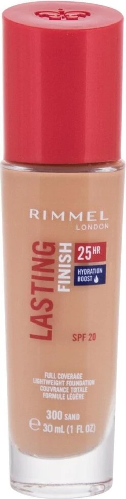Rimmel London Lasting Finish Foundation - 300 Sand 27 Rimmel London Lasting Finish Foundation - 300 Sand -Cosmetica Winkel 303x1200 5